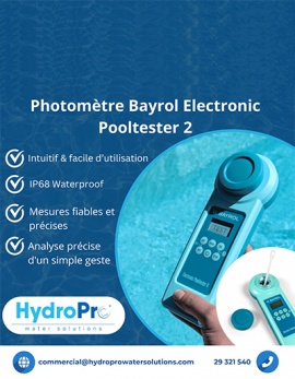 Nouveau chez HydroPro : Electronic Pooltester II Nouveau chez HydroPro : Electronic Pooltester II